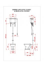 Silverdale Empire High Level WC Suite