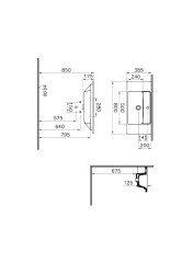 Vitra Integra 800mm Vanity Basin