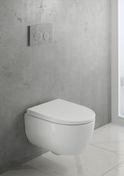 Geberit Sigma 21 Concrete Look Dual Flush Plate