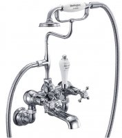 Burlington Claremont Wall Mounted Bath/Shower Mixer