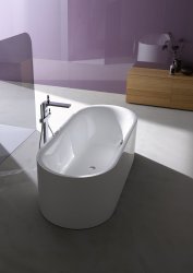 Bette Lux Oval Silhouette Bath 170 x 75cm