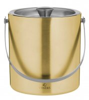 Viners Bareware Gold Double Wall Ice Bucket - 1.5L
