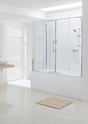 Lakes Over Bath Double Slider Door