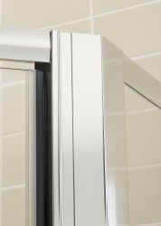 Lakes Semi-Frameless Pentagon Pivot Door
