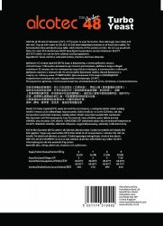 Alcotec 48 Carbon Turbo Yeast 175g sachet