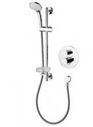 Ideal Standard Easybox Slim Bi Thermostatic Round Shower Pack