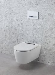 Geberit Sigma 50 White Alpine Dual Flush Plate