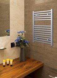 Lazzarini Todi Design Chrome 1703 x 500mm Towel Warmer