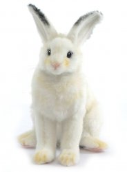 Soft Toy Arctic, Snow Rabbit, White Bunny by Hansa (15cm) 5842