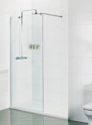 Roman Select 10mm 600mm Glass to Glass Panel