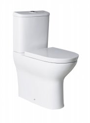 Roca Colina Comfort Height Close Coupled Toilet - White