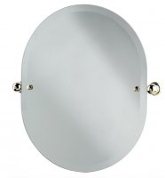 Perrin & Rowe Traditional 625 x 500mm Oval Mirror (6982)