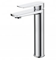 RAK Blade Tall Mono Basin Mixer With Clicker Waste