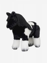 Lemieux Mini Toy Pony - Razzle - Piebald Black & White