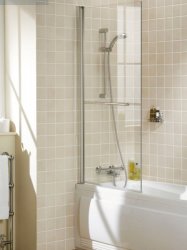 Lakes Classic 800mm Square Bath Screen