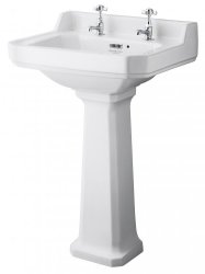 Bayswater Fitzroy 560mm 2 Tap Hole Basin