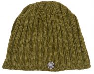 Easy rib beanie - pure wool - green