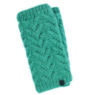 NAYA - handknit pure wool - fir stitch - eau nil