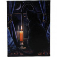 Lisa Parker Midnight Vigil Canvas Wall Plaque