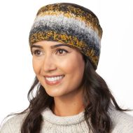 Pure Wool Fleece Lined - Natural Electric Headband - Mustard