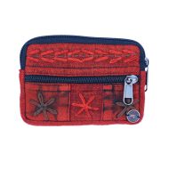 Embroidered Purse - Red