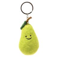 Pear - Wool Felt - Keyring