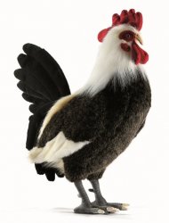 Soft Toy Bird, Rooster by Hansa (43cm) 4170
