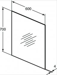 Ideal Standard 60cm Mirror