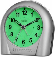 Acctim Sweeper Smartlite Silver Alarm Clock
