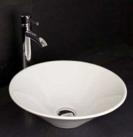RAK Sit On Basins 38cm Cone Sit On Wash Basin