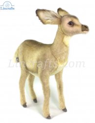 Soft Toy Fawn Standing by Hansa (36cm) 8054