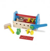 Melissa & Doug Take Along Tool Kit Pretend Play Set