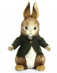 Soft Toy Dressed Boy Bunny Rabbit by Hansa (28cm) 7832