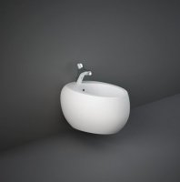 RAK-Cloud Matt White Wall Hung Bidet