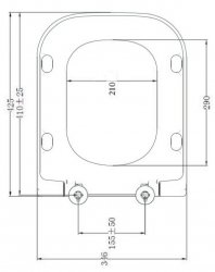 Tavistock Structure Soft Close Seat