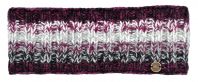 Pure Wool Fleece Lined - Headband - Natural Electric - Aubergine