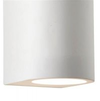 Searchlight Plaster LED Wall Light - Gypsum