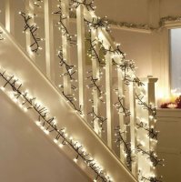 Premier Decorations ClusterBrights Multi-Action 480 LED with Green Cable - Warm White