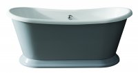 Bayswater 1700mm Plummett Grey Double Ended Boat Bath