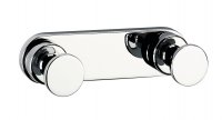 Origins Living Tecno Project Double Robe Hook - Chrome