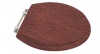 Perrin & Rowe Walnut WC Toilet Seat