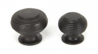 Aged Bronze Beehive Cabinet Knob 40mm