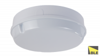 BLE LED - Round - 3hr Emergency Maintained Decorative Luminaire - Opal Diffuser - Weatherproof - (B2D/LED/M3/WO)