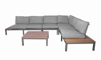 Royalcraft Aspen 6 Seater Corner Lounging Set