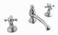 Silverdale Victorian 3 Tap Hole Basin Mixer