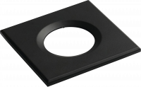 Knightsbridge Square Black Bezel for VFRCOB Downlights (VFRSBEZBK)