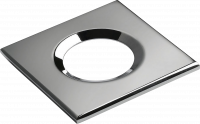 Knightsbridge Square Chrome Bezel for VFRCOB Downlights (VFRSBEZCH)