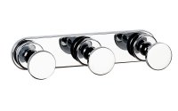 Origins Living Tecno Project Triple Robe Hook - Chrome