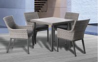 Pagoda Genoa 4 Seat Dining Set