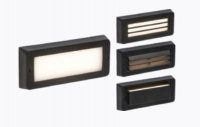 Knightsbridge 230V IP65 5W LED CCT Adjustable Surface Mount Brick light - Black - (BL5BK)